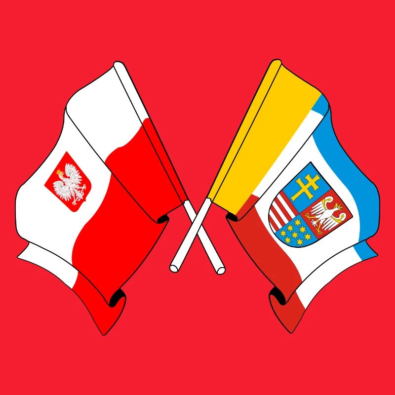 Drapeau Pologne, Sainte-Croix