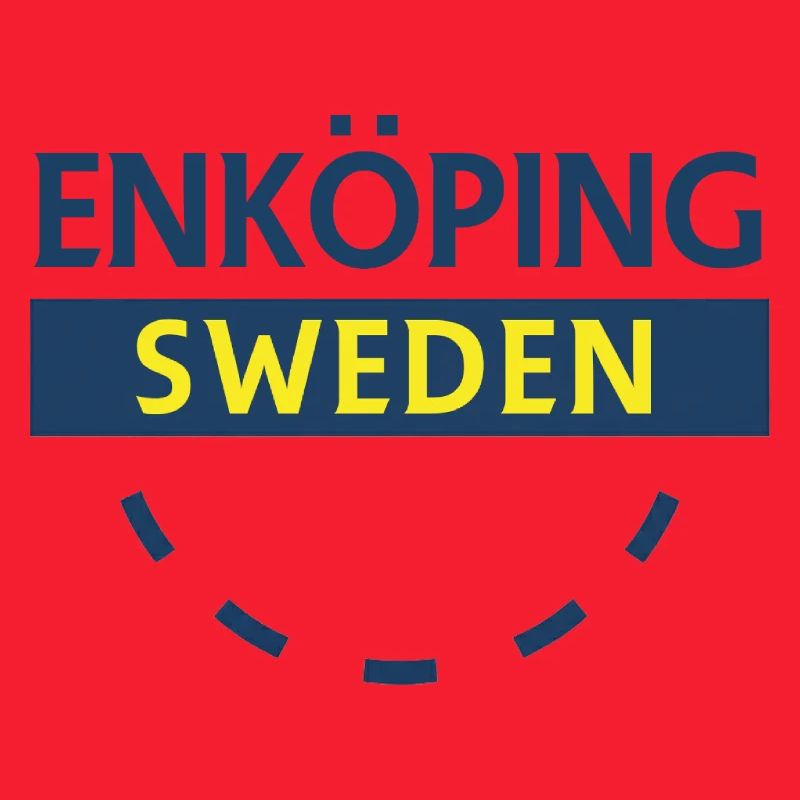 Enköping Schweden Schildabzeichen