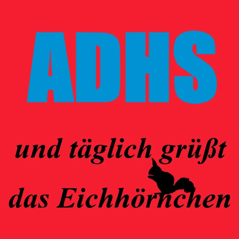 ADHS Eichhörnchen Geschenk