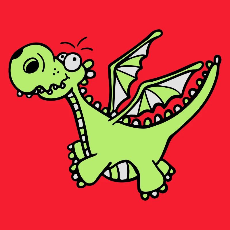 Mächtiger Drache