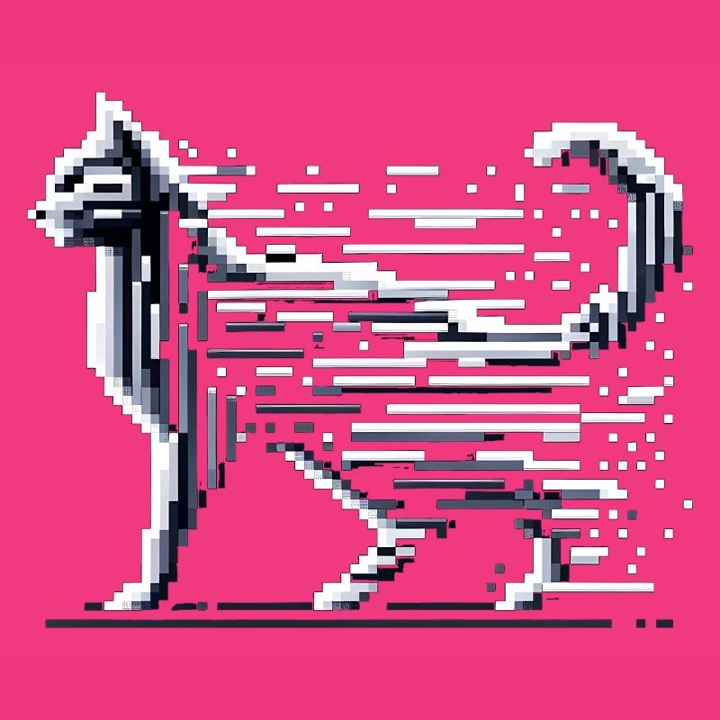 Pixel Katze