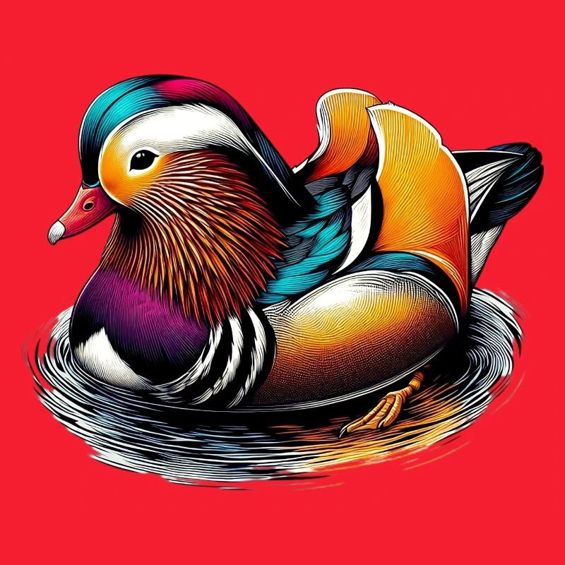 Mandarin duck