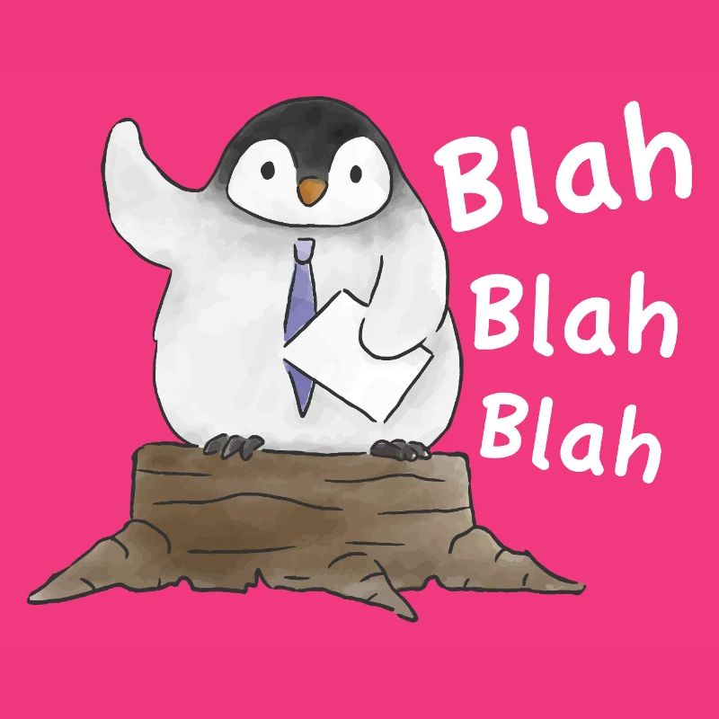 Pinguin-Rede Penguin Speech 