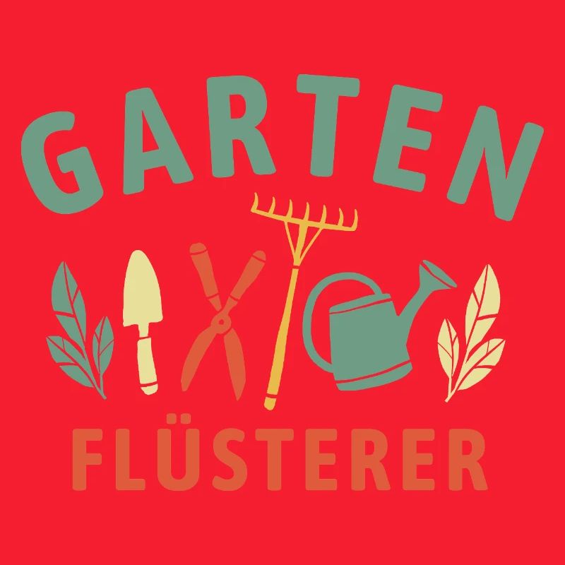 Garten Flüsterer - Retro Gärtner Natur