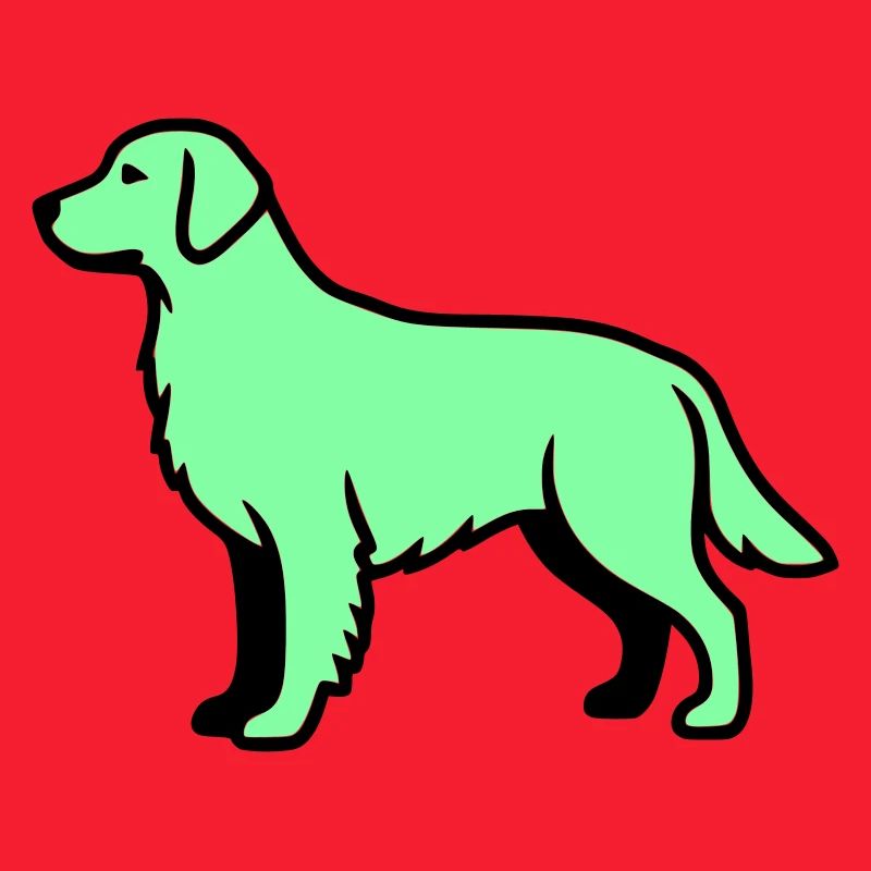 Labrador Retriever Silhouette