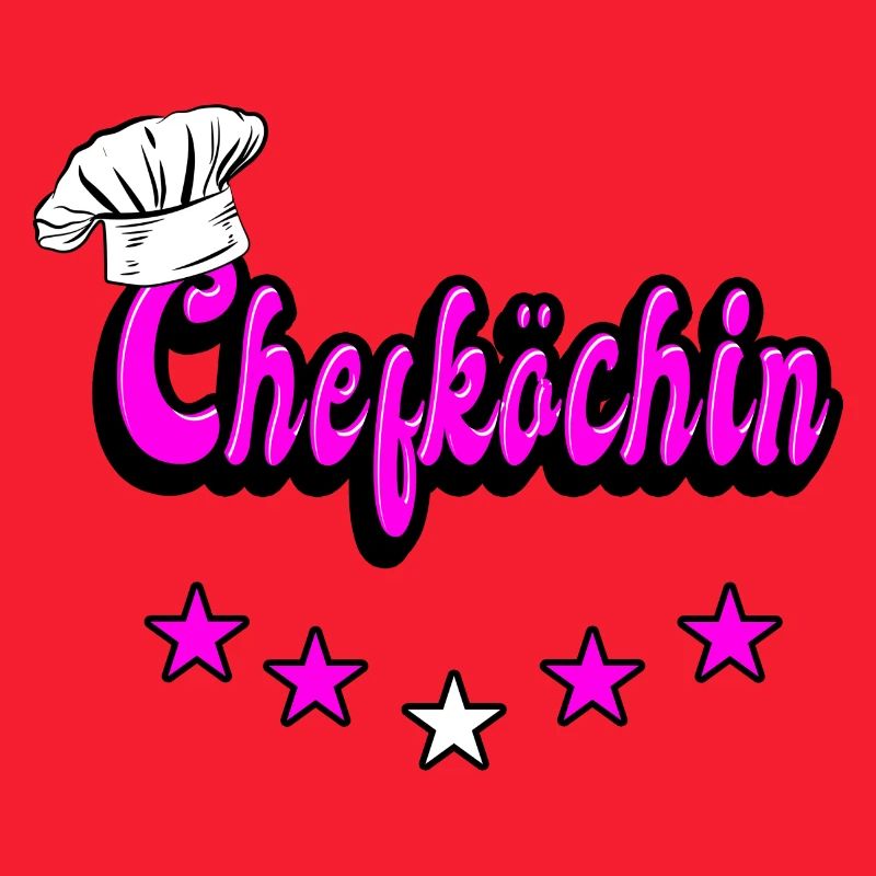 Chefköchin Design
