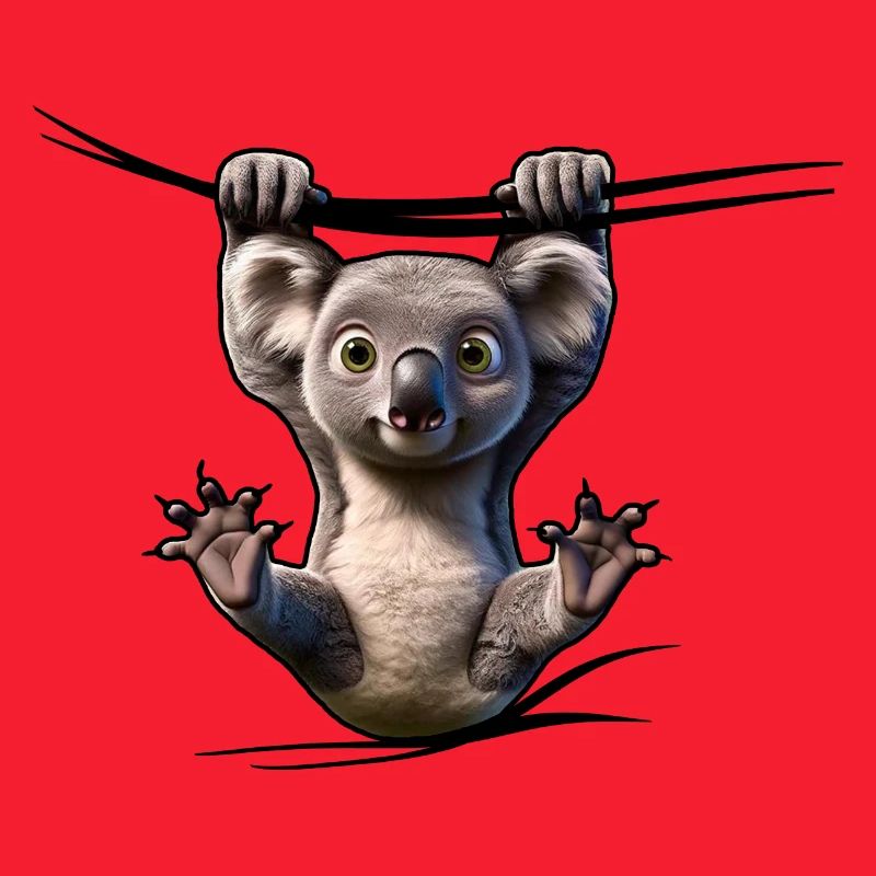 Kleiner Koala Hüpfer