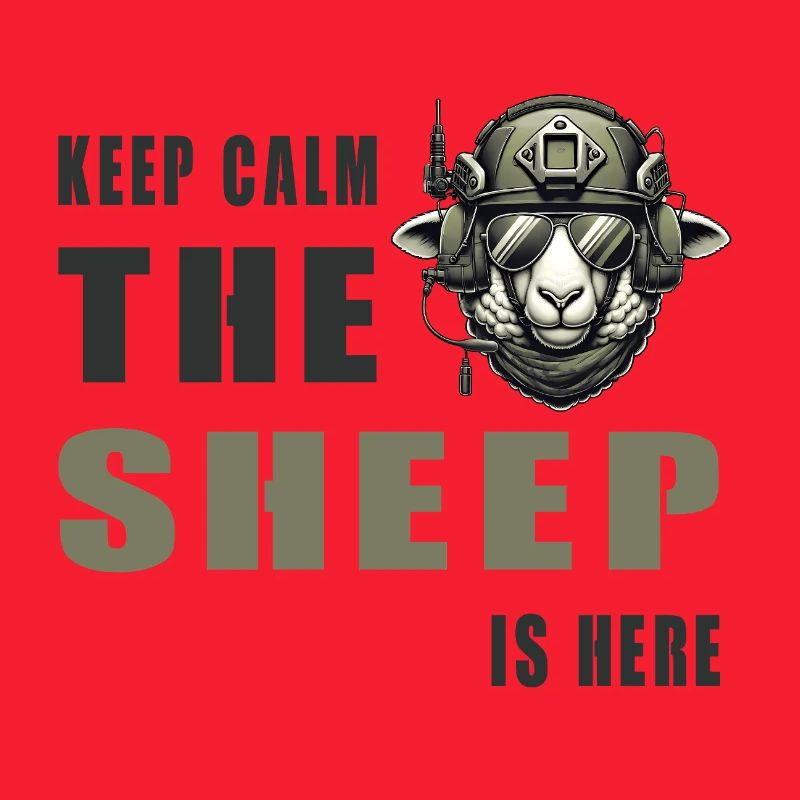 Sheep – Keep Calm Design