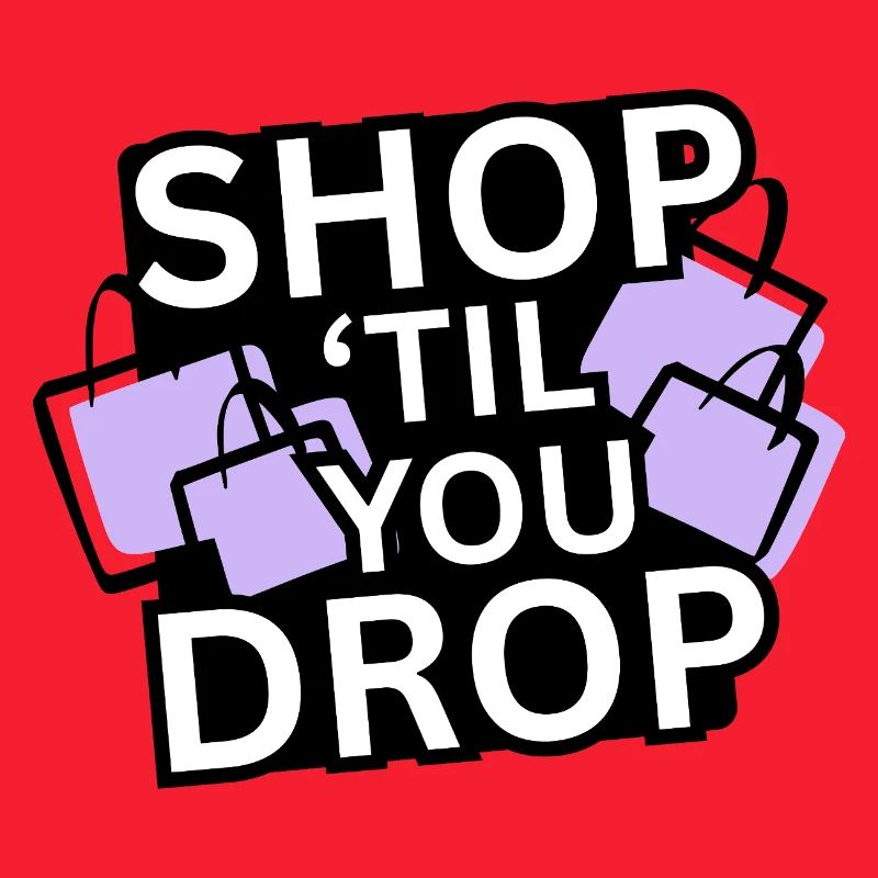 Shoppen bis zum Umfallen