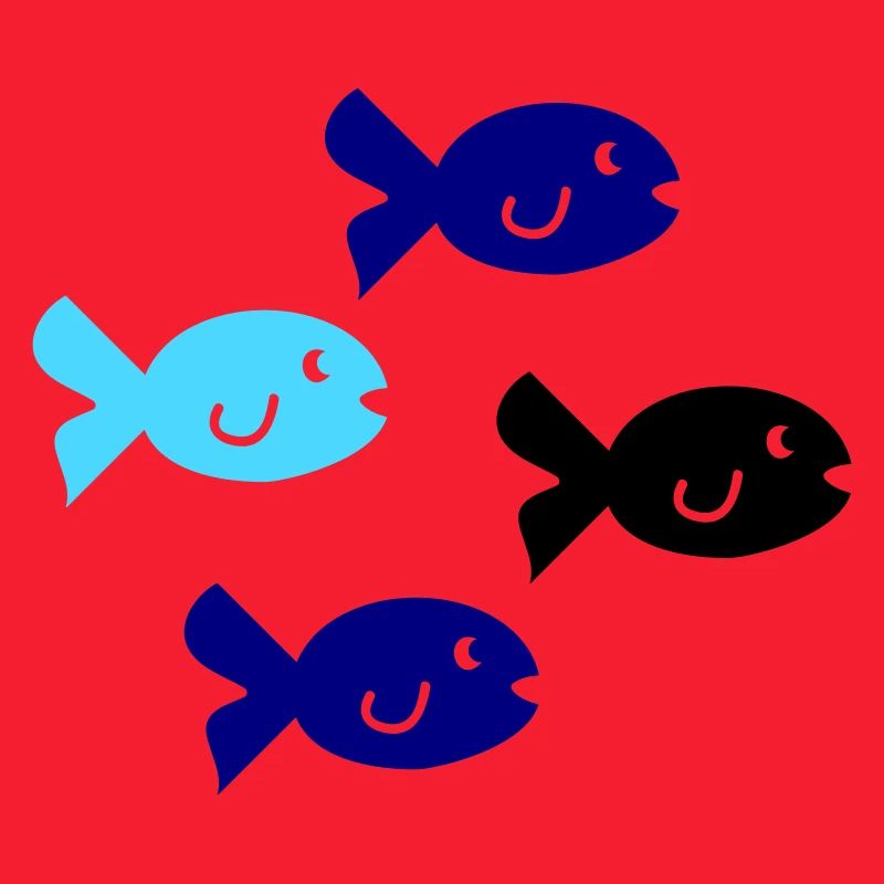 Silhouette des Poissons