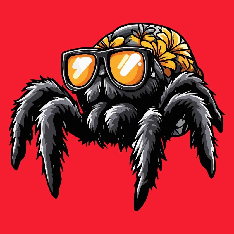Tarantula Comic Urlaub