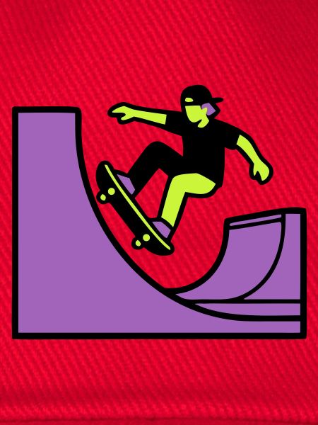 Skateboard Halfpipe Grafik