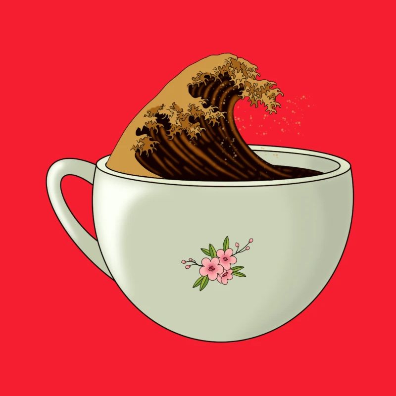 Die große Welle Koffein