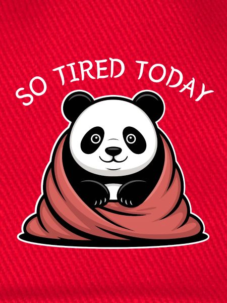Panda Kuscheltraum unter Decke