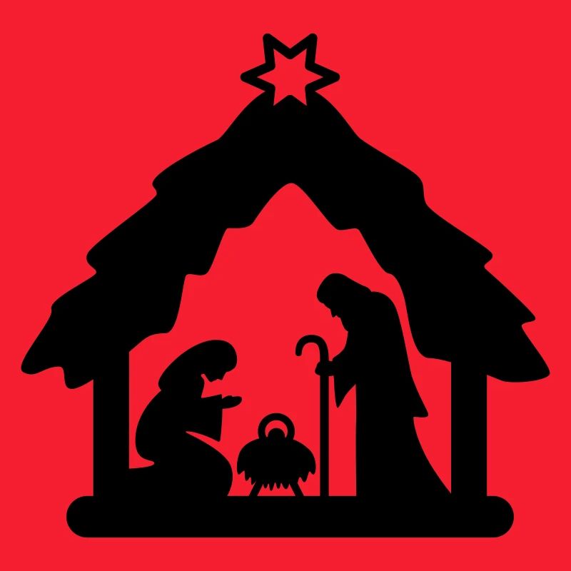 Weihnachtskrippe, Krippenfiguren, heilige Familie