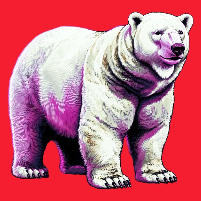 Weißer Eisbär