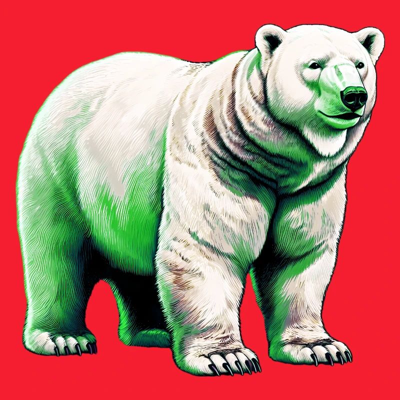 Weißer Eisbär