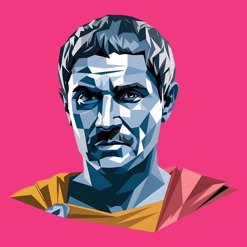 Caesar - Cooles Geschichtslogo