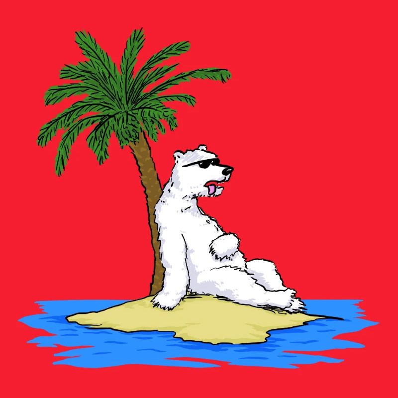 Heißer Eisbär