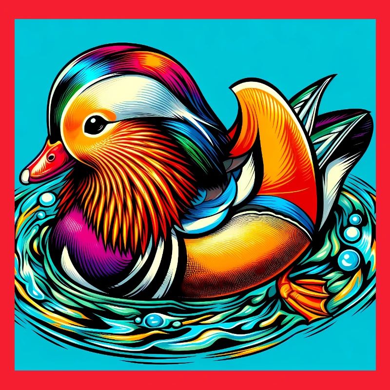 Mandarin duck