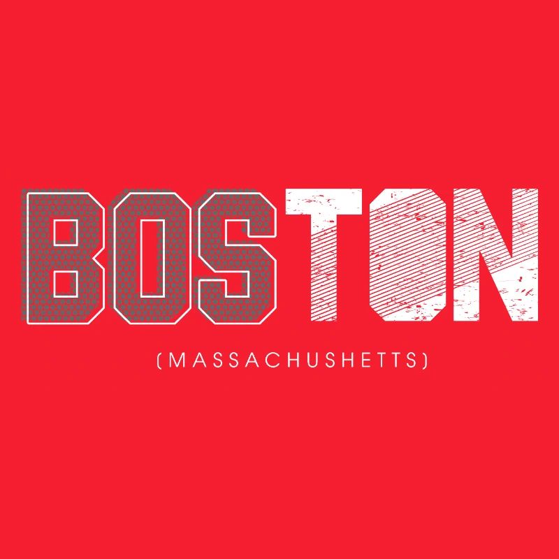 Boston Skyline Silhouette-Design