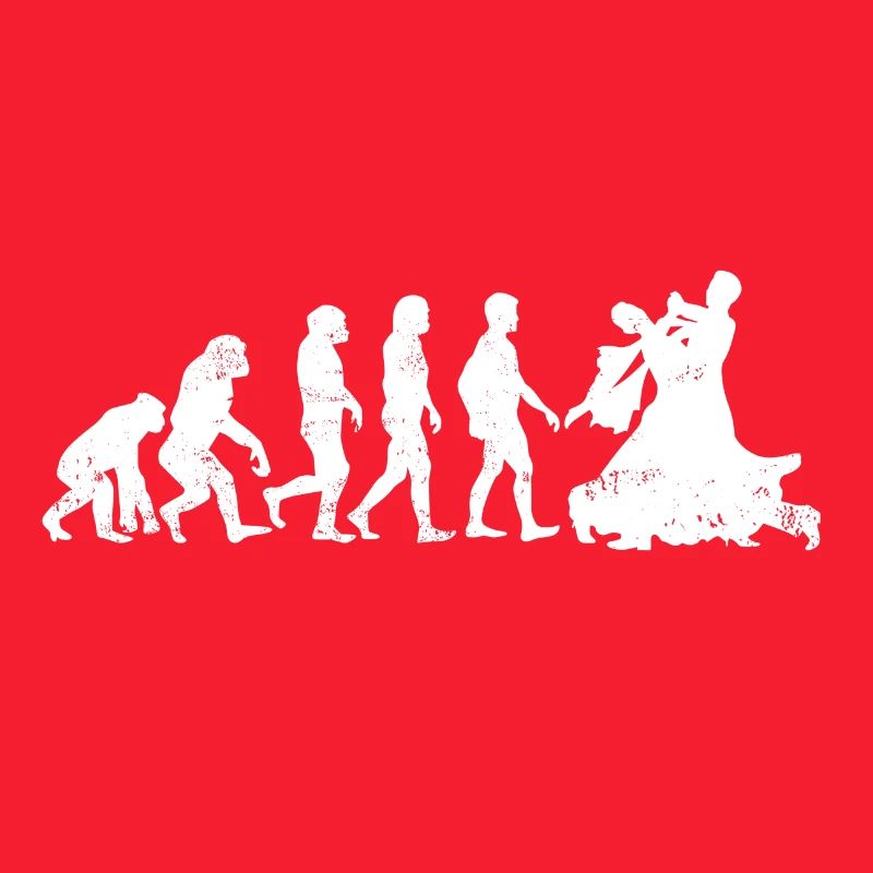 Walzer evolution tanz tanzen tänzer geschenk paar