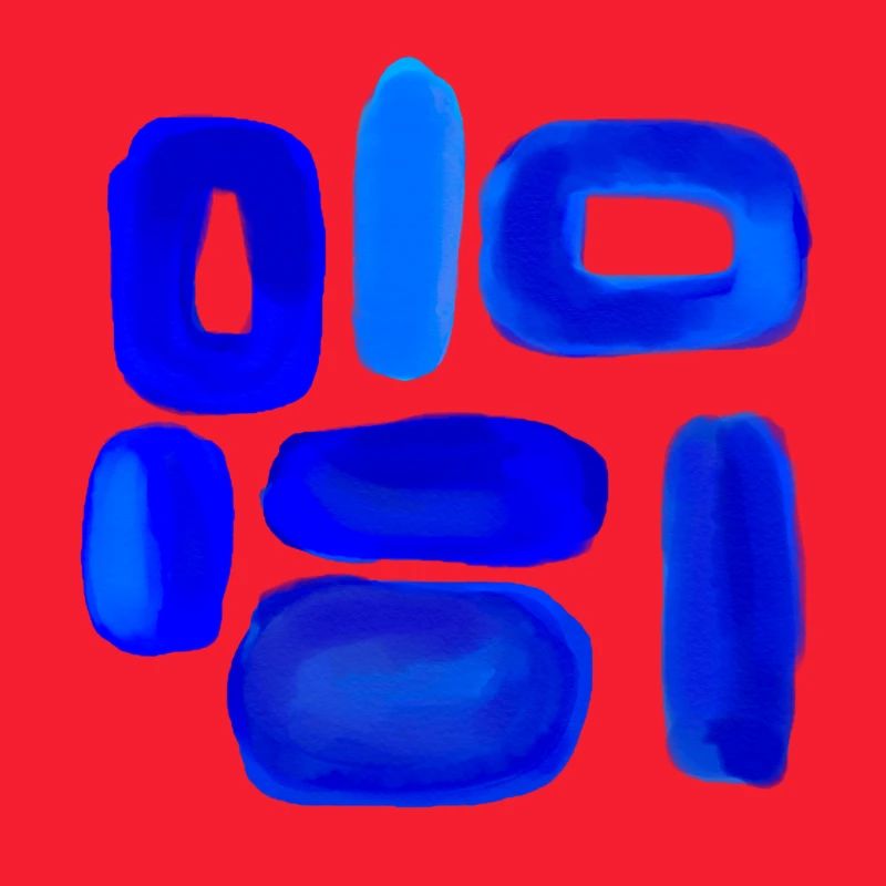 Blue Sky Abstraktes Design
