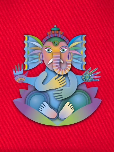 Glücksbringer Ganesha