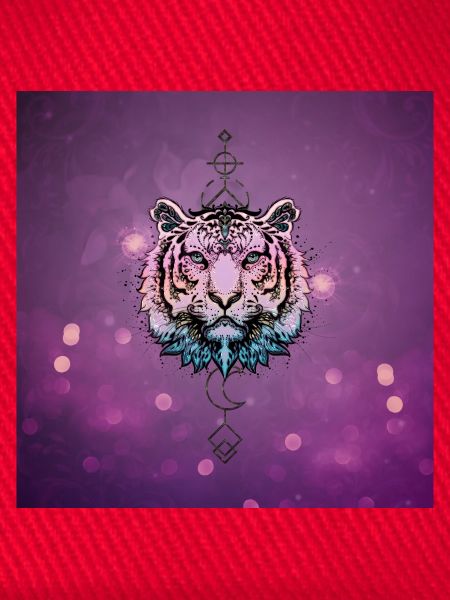 Wunderbarer bunter Tiger