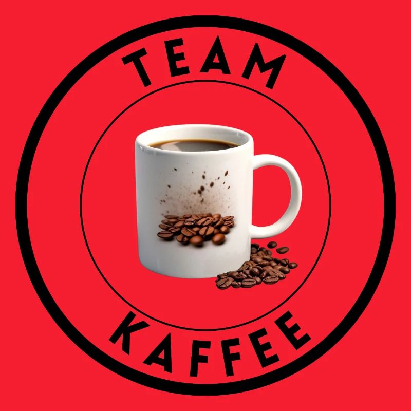 "Team Kaffee" dunkel