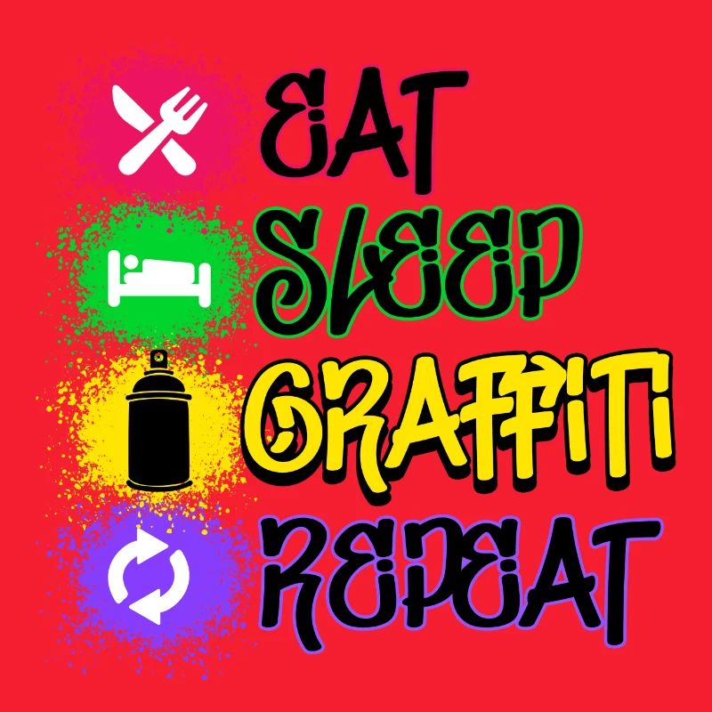 Graffiti Statement Sprayer Spraydose Kunst