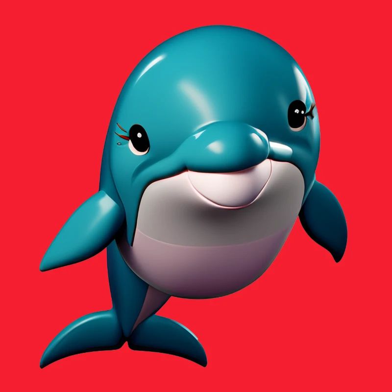 Delphin Mädchen