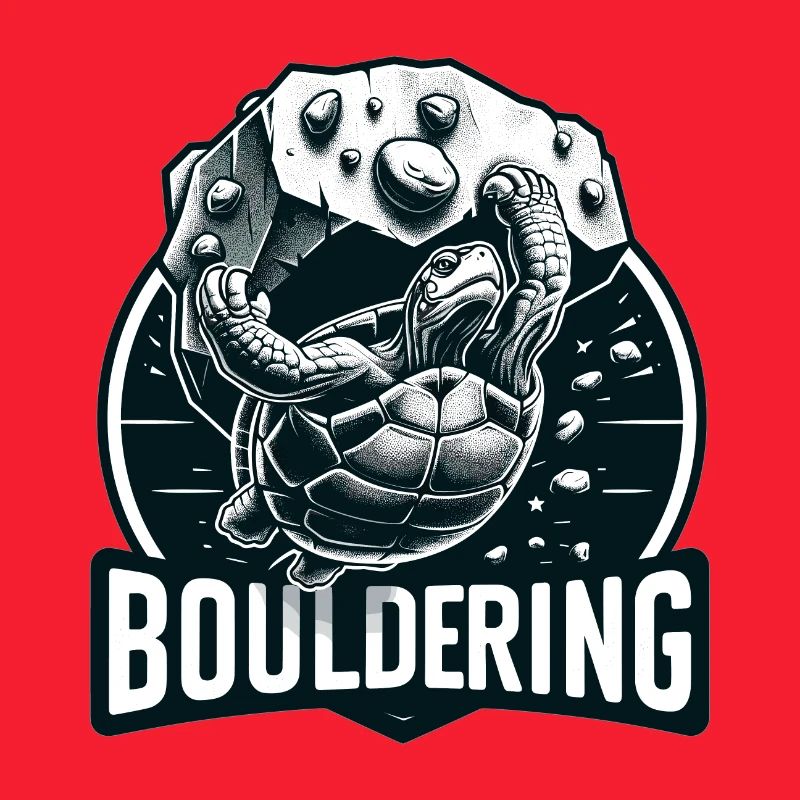 Bouldering Turtle Climbing Gift