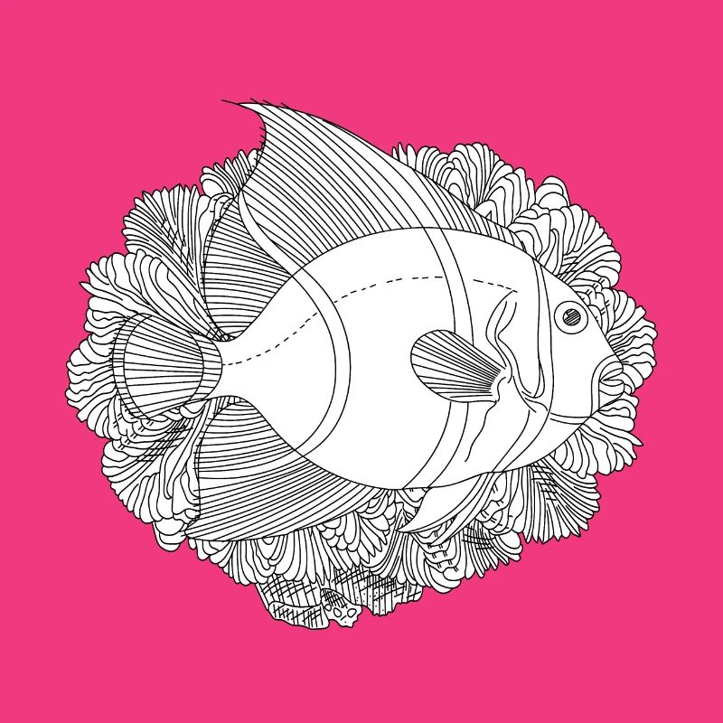 Poisson océan pacifique corail