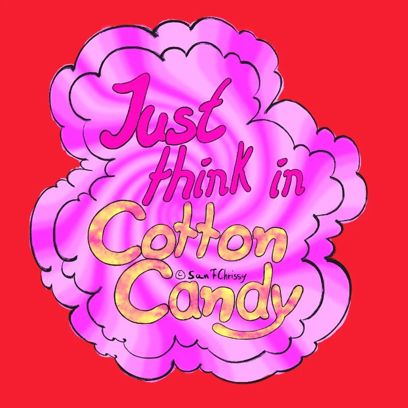 Cotton Candy Thinking swirl