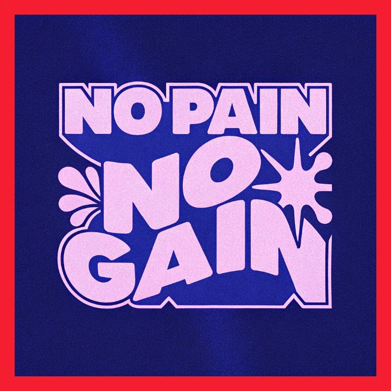 Pas de douleur, pas de gain Conception motivante