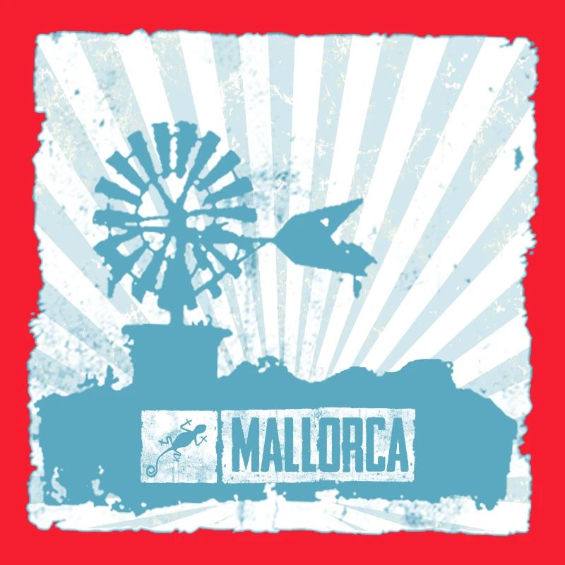 Mallorca Windmühle und Design
