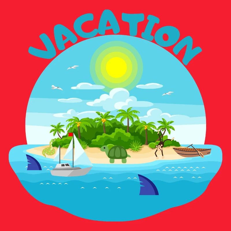 Conception de plage idyllique d’île tropicale