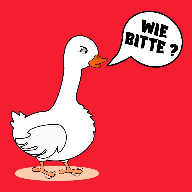 SELBSTBEWUSSTSEIN GANS WIE BITTE
