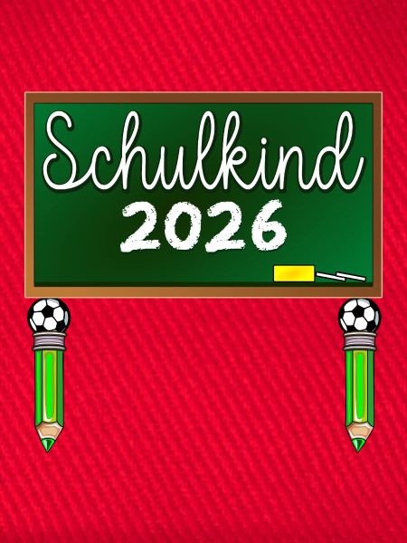 Einschulung Schulkind 2026 Fußball