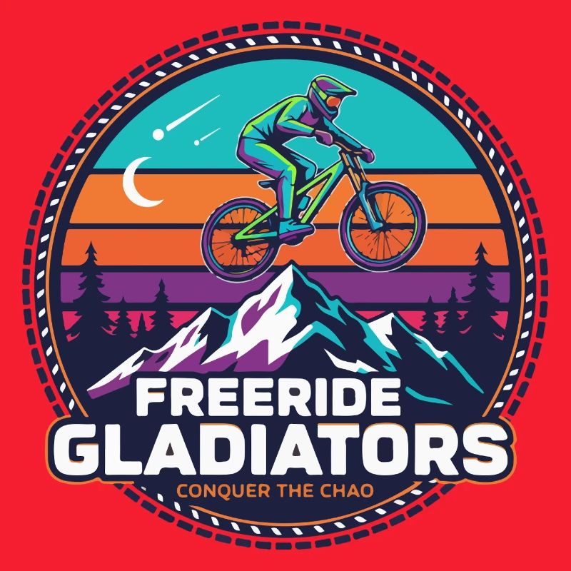 Freeride Gladiators Peak Fahrt