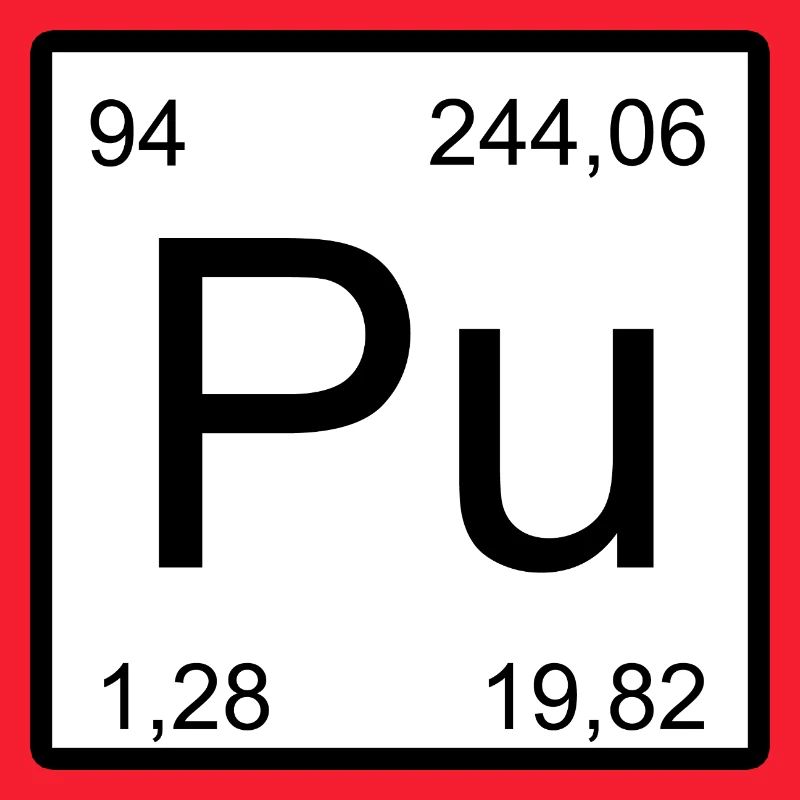 Pu Plutonium Element Design