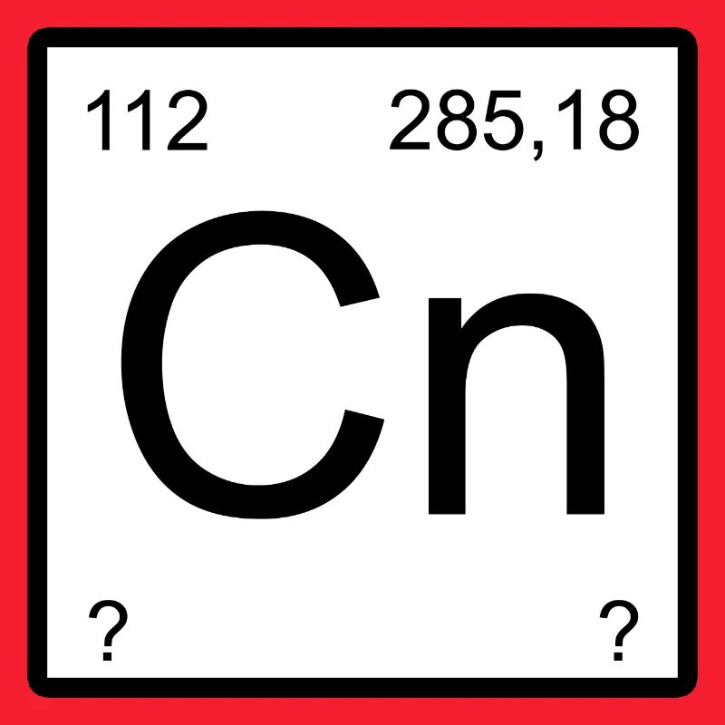 Copernicium Element Block Tee