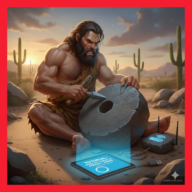 Caveman Tech Support - The First Tutorial