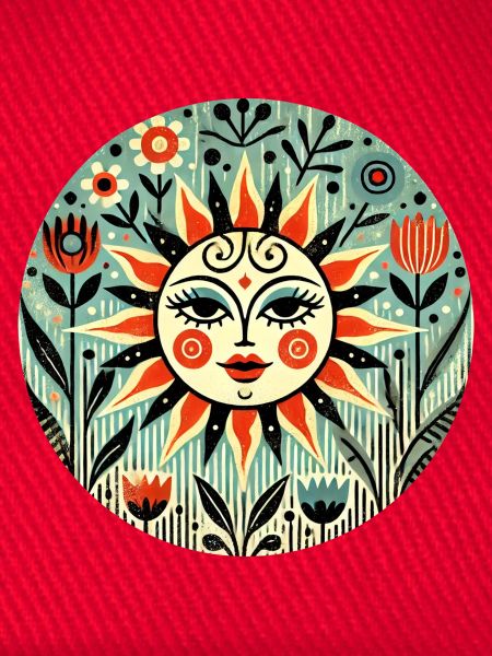 Sun Folk Bloom Circle