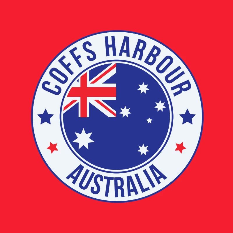 Coffs Harbour Australien-Abzeichen