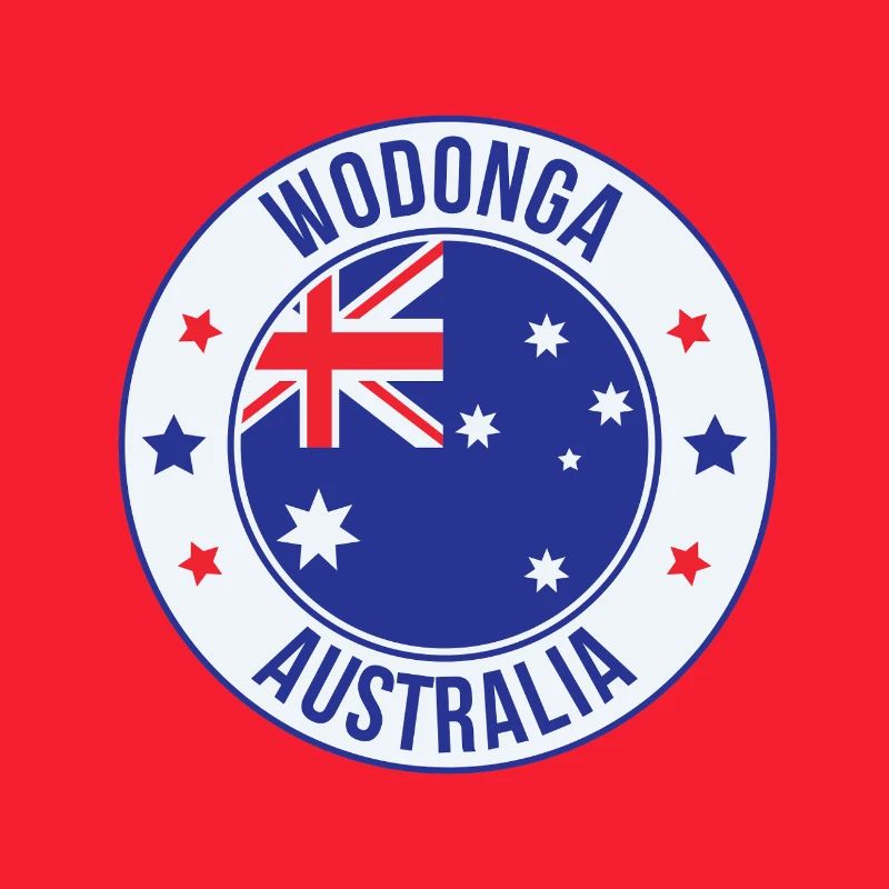 Wodonga Australia Abzeichen