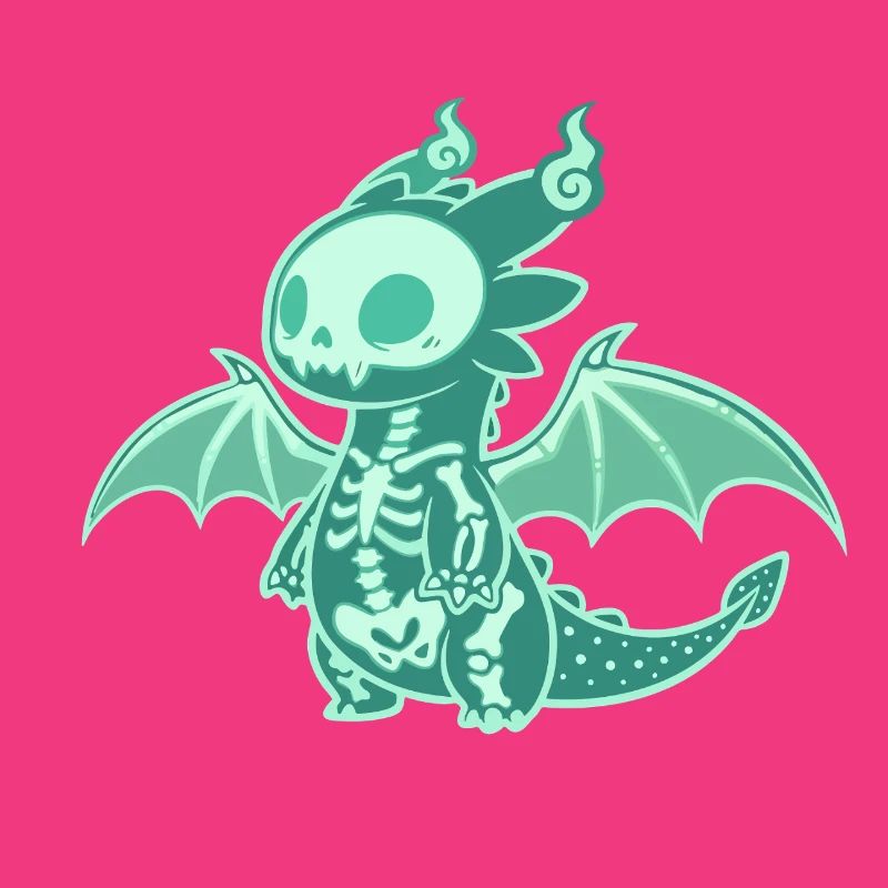 Dragon Ghost Vector