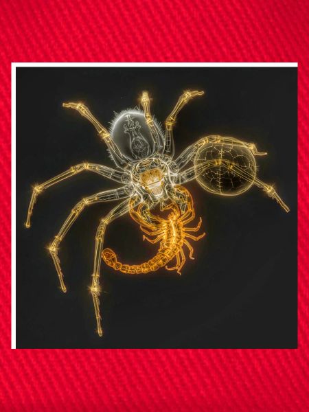 Neon Arachnide Design