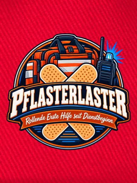 Pflasterlaster Erste Hilfe Badge